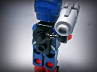 Iron Patriot (Lego) Custom Miniature / Figurine