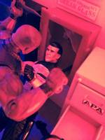 The punisher vs barracuda Max style (Punisher) Custom Diorama / Playset