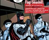 Flagsmasher and Soldiers of ULTIMATUM (Marvel Universe) Custom Action Figure