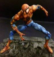 Spiderman (Voto High Contrast Paints) (Marvel Legends) Custom Action Figure