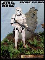 Secure the Pod (Star Wars) Custom Diorama / Playset