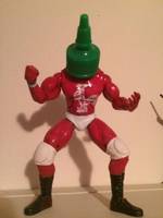 Sriracha Man (Wrestling) Custom Action Figure