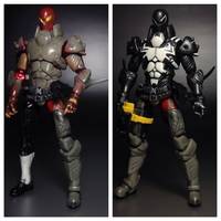 Concept Style Agent Venom (Marvel Universe) Custom Action Figure