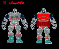 Blob (Marvel Universe) Custom Action Figure