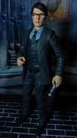 Clark Kent Christpher Reeve (for NECA 7" Superman) (Superman) Custom Action Figure