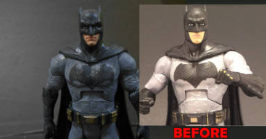 Batflecks Batman (Highly Detailed) (DC Universe) Custom Action Figure