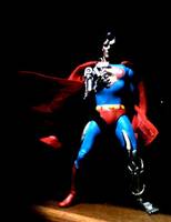 Cyborg Christopher Reeve Superman (Superman) Custom Action Figure