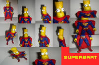 SuperBart (Simpsons) Custom Action Figure
