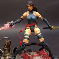 90's x-men: Psylocke (Marvel Legends) Custom Action Figure