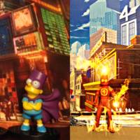 Bart as the Human Torch (Simpsons) Custom Action Figure