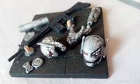 Damaged Ultrons Display Base (Marvel) Custom Other