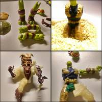 Leonardo (Glow in the Dark Stalker) (Teenage Mutant Ninja Turtles) Custom Action Figure