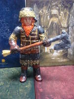 Young Dwarf Warrior(Figurine) (Hobbit) Custom Miniature / Figurine