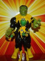 Sinestro Corps Brainium and Thew (Sinestro Corps) Custom Action Figure [Sinestro Corps Brainium and Thew]