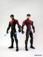 New52 Nightwing (DC Infinite Heroes) Custom Action Figure [New 52 Nightwing]