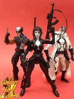 Domino(X-Force) (Marvel Legends) Custom Action Figure