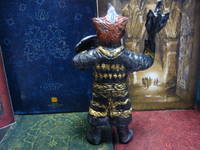 Dwarf Warrior w/Mace (Figurine) (Hobbit) Custom Miniature / Figurine [Dwarf w/mace]
