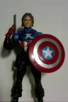 Bucky Barnes Captain America (Unmasked) (Marvel Legends) Custom Action Figure