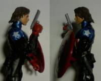 Bucky Barnes Captain America (Unmasked) (Marvel Legends) Custom Action Figure