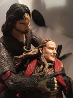 Aragorn Helms Deep (Lord of the Rings) Custom Action Figure