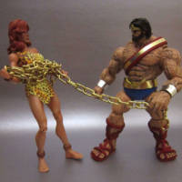 Hercules The Wonder Man (Amalgam) Custom Action Figure [versus Giganta]