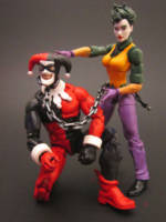 Harley Quinn & The Joker (Role Reversal) (DC Universe) Custom Action Figure