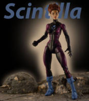 Scintilla (Shi'ar Imperial Guard) (Marvel Legends) Custom Action Figure