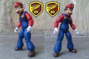 Super Mario (Super Mario Bros) Custom Action Figure