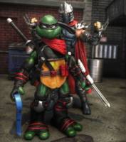 Dark Leo (Teenage Mutant Ninja Turtles) Custom Action Figure
