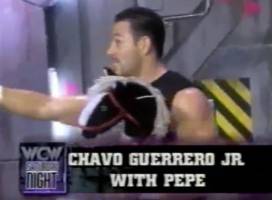 Chavo Guerrero Jr With Pepe The Horse (Wrestling) Custom Action Figure
