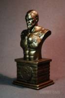 Custom Sculpted Kano Mortal Kombat X inspired Faux Bronze Bust (Mortal Kombat) Custom Statue / Bust