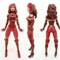 Scarlet Witch (Uncanny Avengers costume) (Marvel Legends) Custom Action Figure