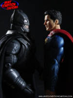 Armored Batman w/ LED Light up Eyes (BvS Movie Style) (Batman) Custom Action Figure