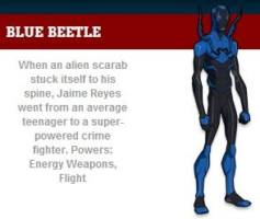 Blue beetle (DC Infinite Heroes) Custom Action Figure