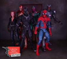 Black Panther (Civil War movie version) (Marvel Select) Custom Action Figure