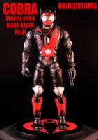 COBRA STRATO-VIPER 6" 1:12th Scale (G.I. Joe) Custom Action Figure [CUSTOM GI JOE MARVEL LEGENDS BLACK SERIES STYLE 6]