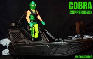 COBRA COPPERHEAD 6" 1:12th Scale (Marvel Legends) Custom Action Figure