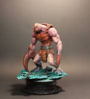 after the Tide (Masters of the Universe) Custom Diorama / Playset [left side]