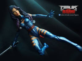 Psylocke Movie version (Marvel Legends) Custom Action Figure