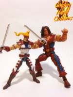 Shatterstar (Marvel Legends) Custom Action Figure [Shatterstar & Warpath]