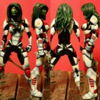 Gamora (Space Suit) (Marvel Legends) Custom Action Figure
