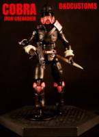 COBRA IRON GRENADIER 6" 1:12th Scale (G.I. Joe) Custom Action Figure [CUSTOM GI JOE MARVEL LEGENDS BLACK SERIES STYLE 6]