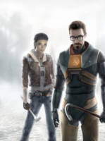 Gordon Freeman and Alyx Vance (G.I. Joe) Custom Action Figure