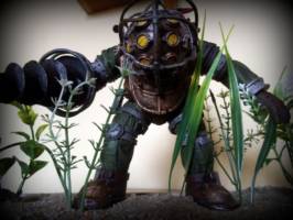 Bioshock Big Daddy Diorama (Bioshock) Custom Diorama / Playset