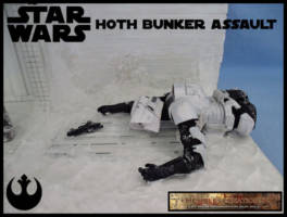 Hoth Bunker Assault (Star Wars) Custom Diorama / Playset