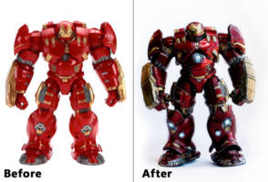 Hulkbuster Repaint (Marvel Legends) Custom Action Figure