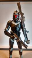 Utapau Shadow Trooper (Phase 1 & 2) (Star Wars) Custom Action Figure [Phase 1 alternate head front view]