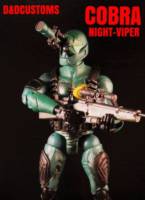 COBRA NIGHT-VIPER 6" 1:12th Scale (G.I. Joe) Custom Action Figure