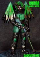 Cobra Jungle-viper 6" 1:12th Scale (G.I. Joe) Custom Action Figure [CUSTOM GI JOE COBRA JUNGLE-VIPER 6" INCH 1:12th]