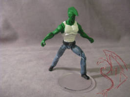 Savage Dragon v2 (Image) Custom Action Figure